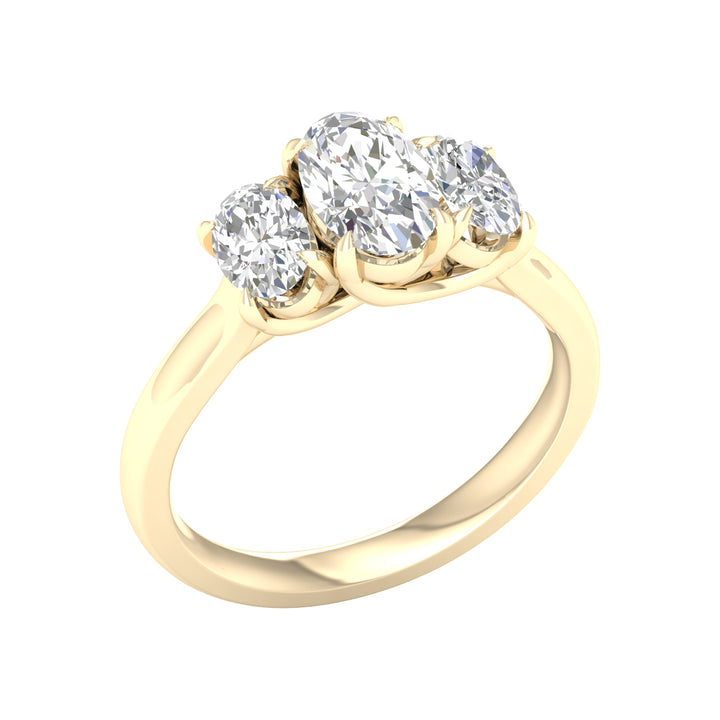 14K 2.00CT Lab Grown Diamond Ring