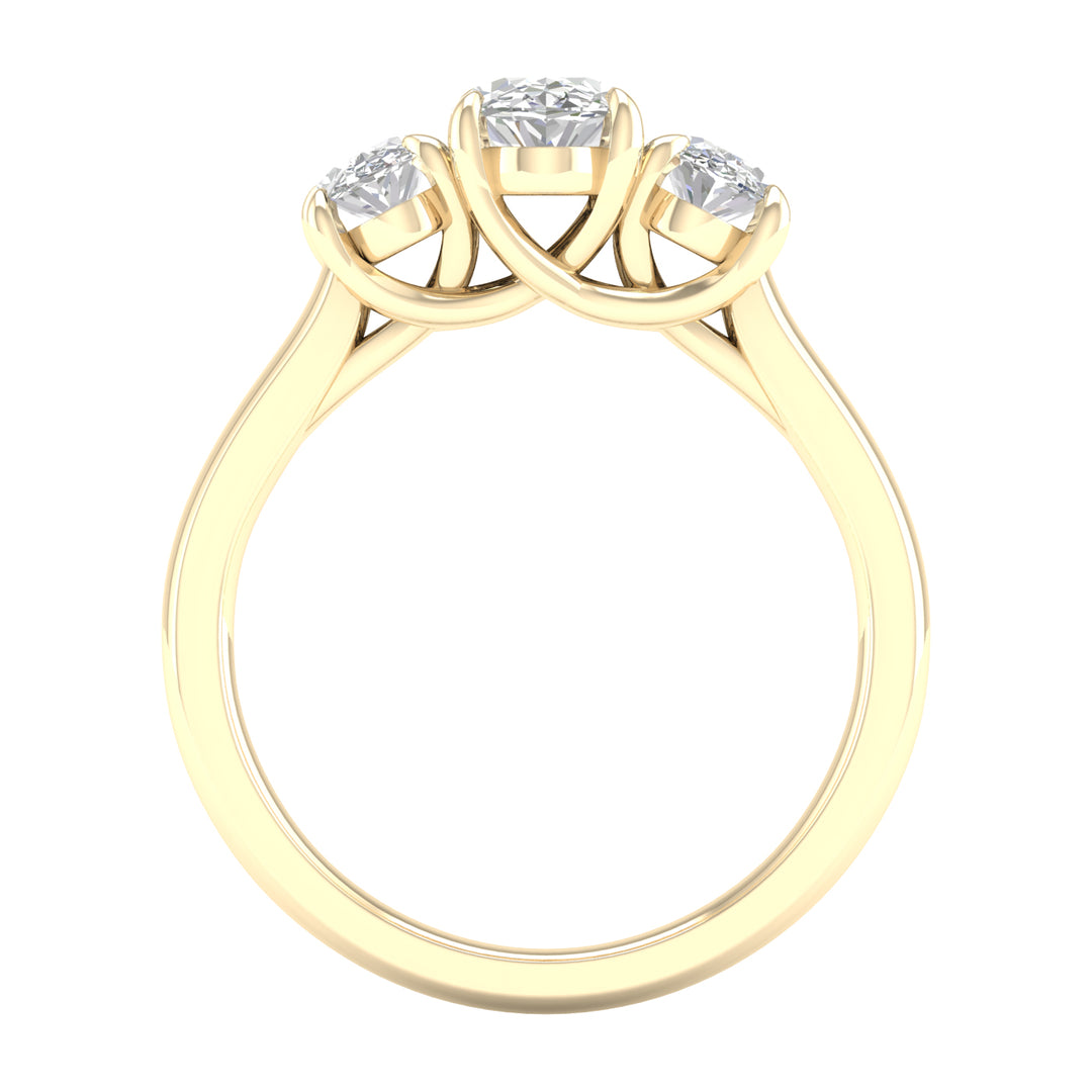 14K 2.00CT Lab Grown Diamond Ring