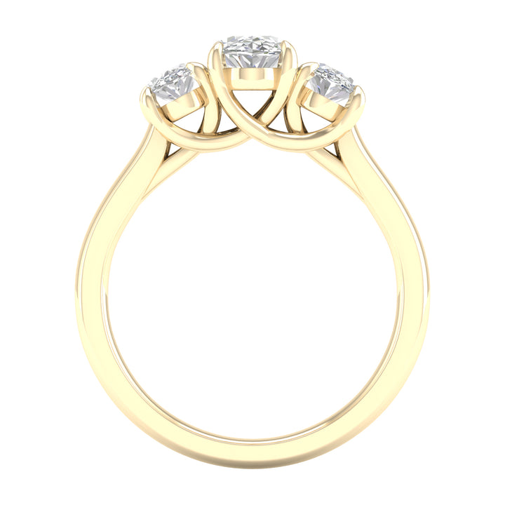 14K 2.00CT Lab Grown Diamond Ring