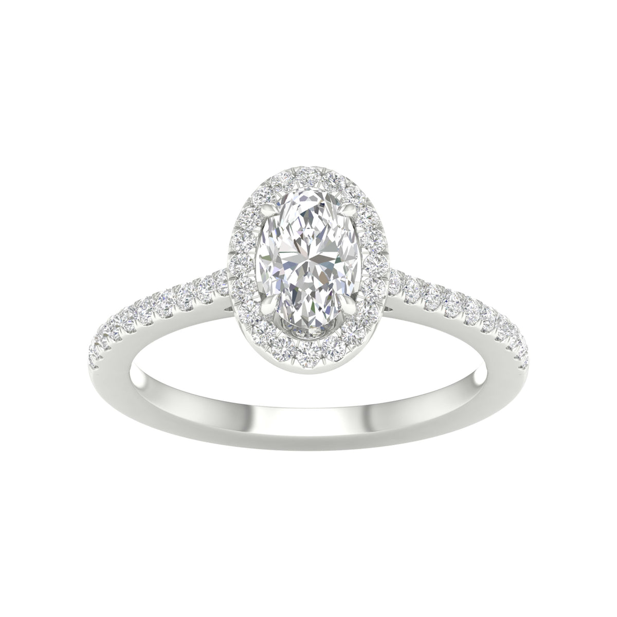 14K 1.25CT Certified Lab Grown Diamond Ring ( IGI Certified )
