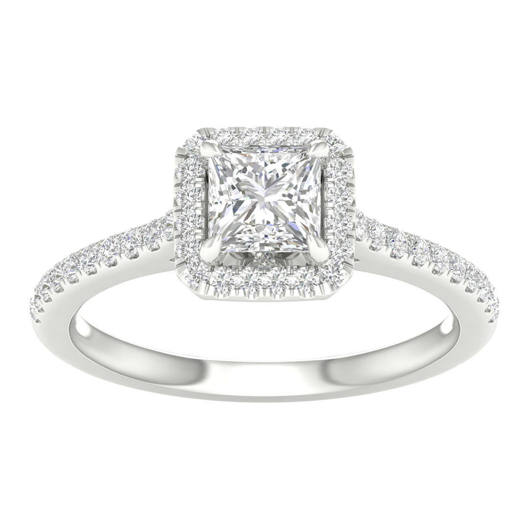 14K 1.25CT  Certified Lab Grown Diamond Ring ( IGI Certified )