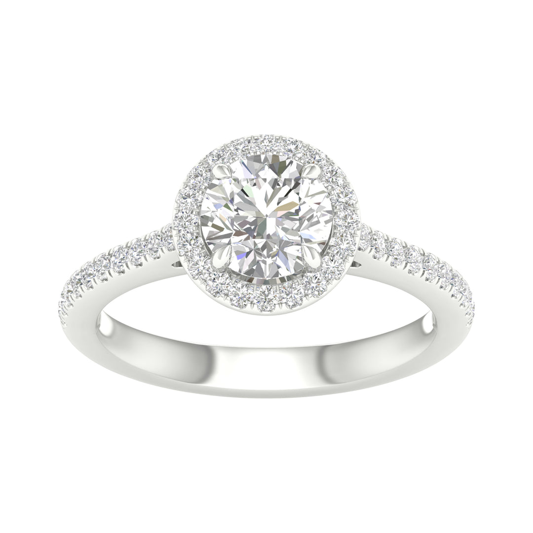 14K 1.75CT Certified Lab Grown Diamond Ring ( IGI Certified )