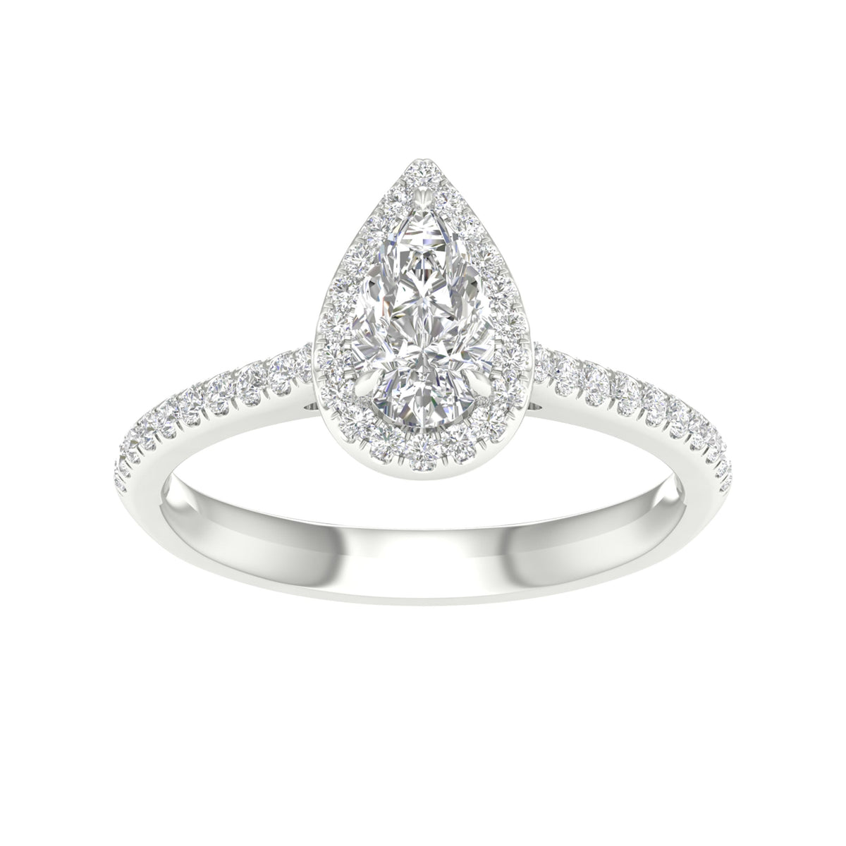 14K 1.25CT Certified Lab Grown Diamond Ring ( IGI Certified )
