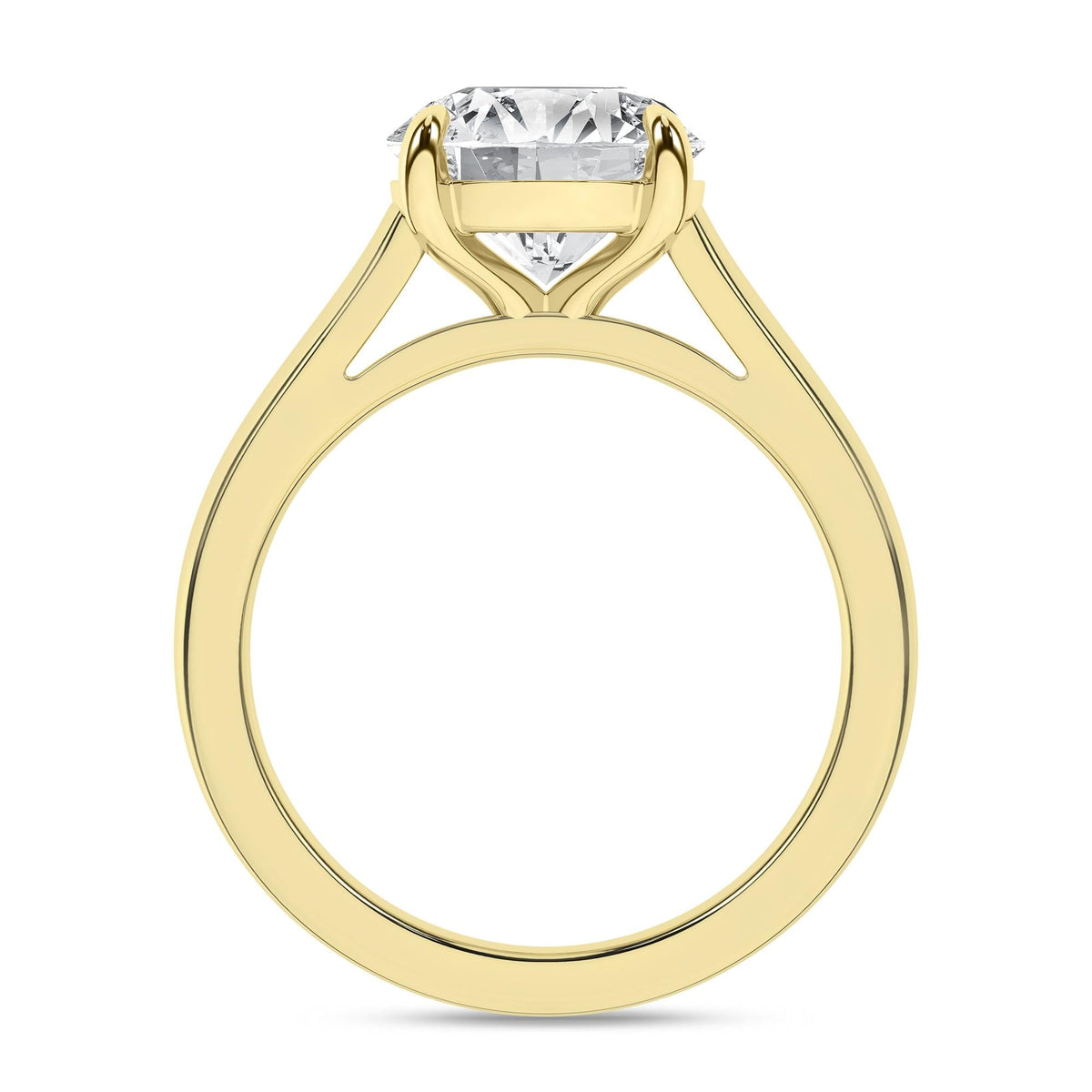 14K 0.50CT  Certified Lab Grown Diamond Ring ( IGI Certified )