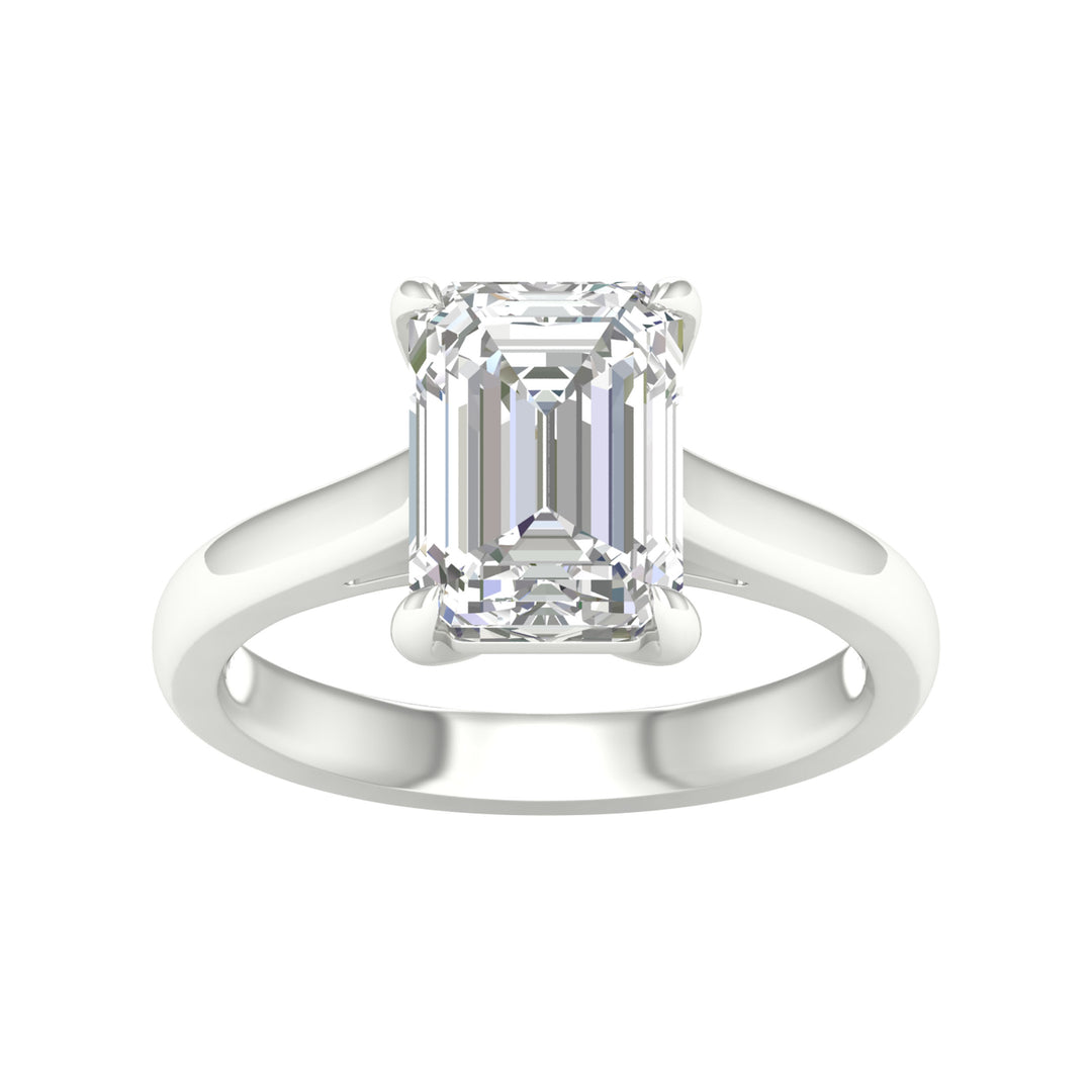 14K 3.00CT Certified Lab Grown Diamond Ring ( IGI Certified )