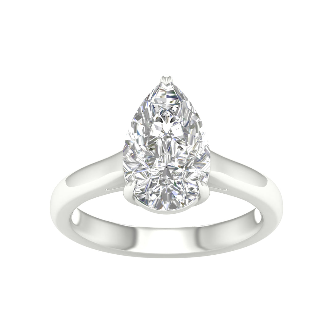 14K 3.00CT Certified Lab Grown Diamond Ring ( IGI Certified )