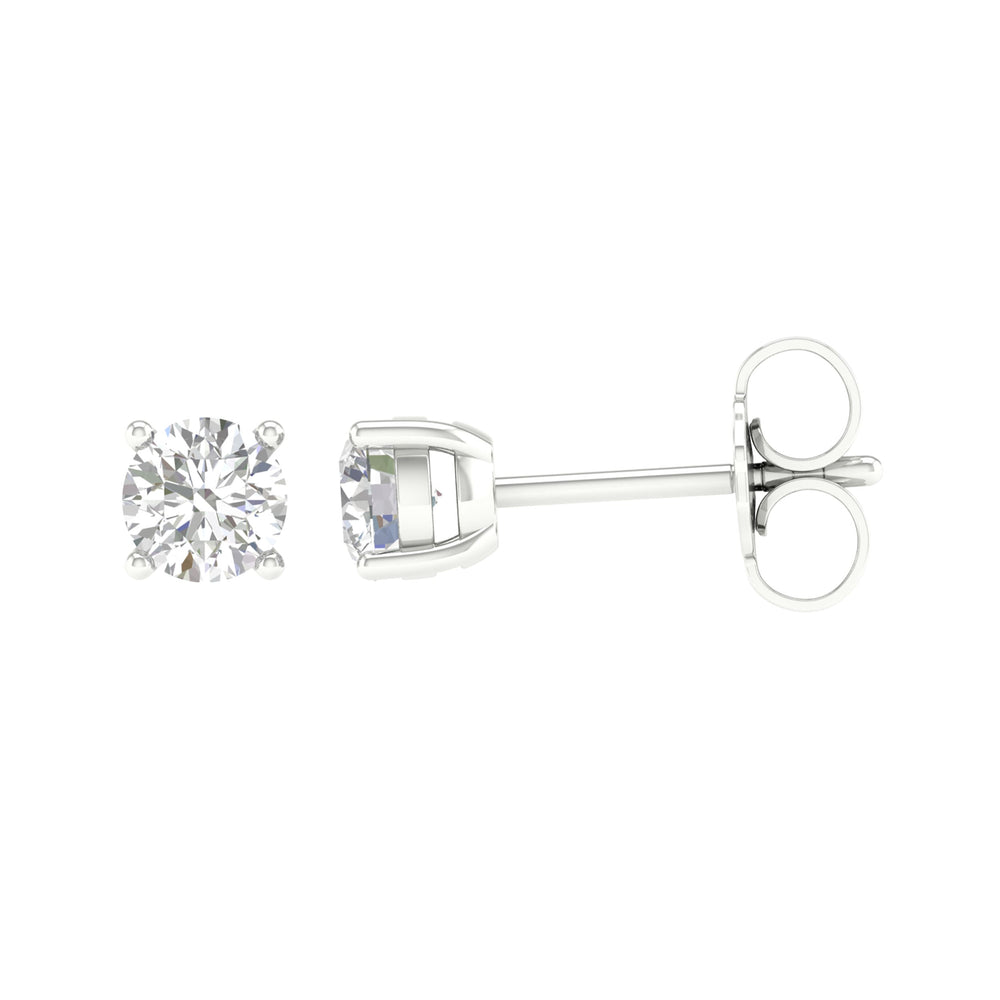 10K 1.00CT Certified Lab Grown Diamond Earring