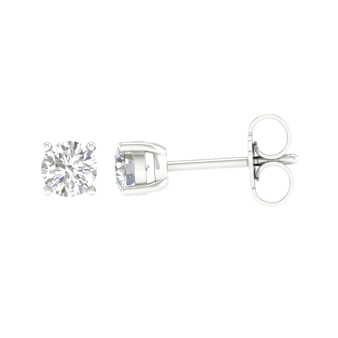 14K 0.75CT Certified Lab Grown Diamond Earring