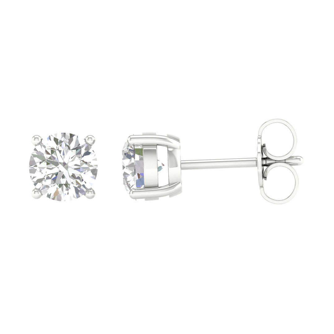 14K 1.50CT Certified Lab Grown Diamond Earring