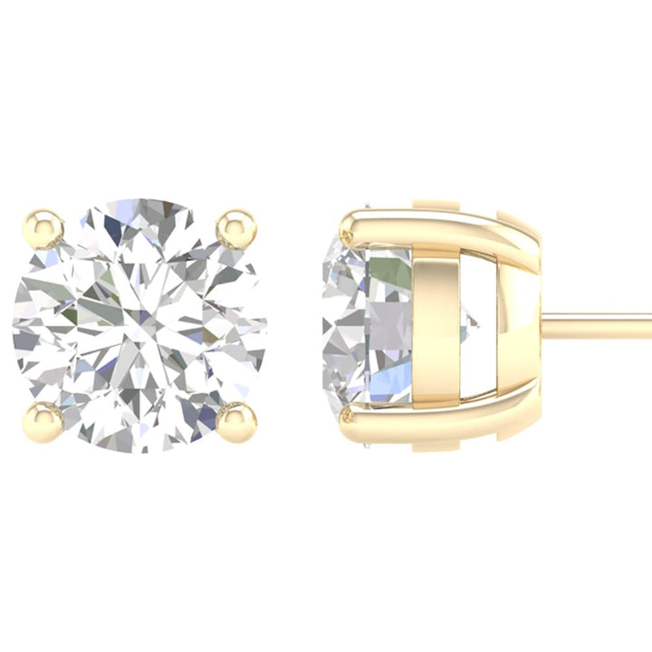 14K 0.50CT Certified Lab Grown Diamond Earring