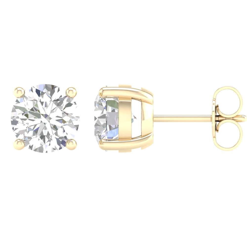 14K 0.50CT Certified Lab Grown Diamond Earring