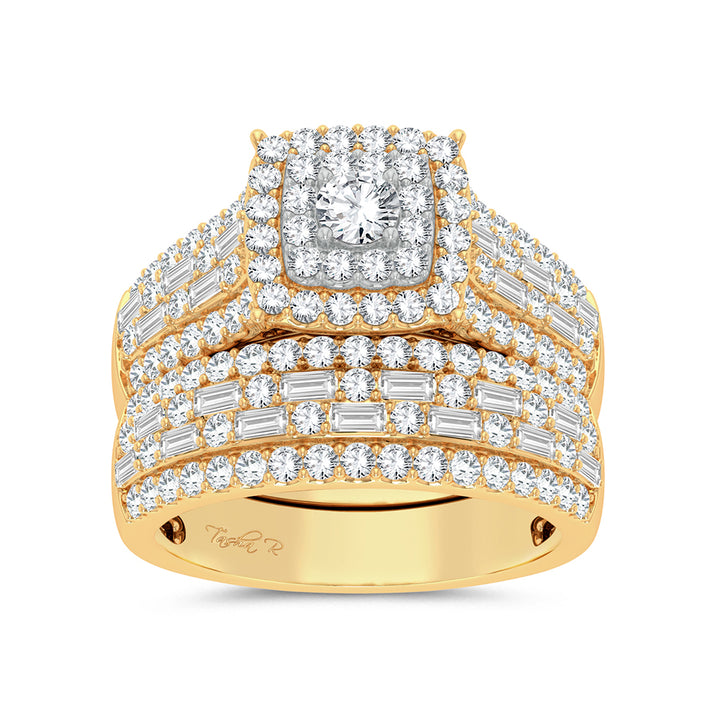 14K 3.00ct Diamond Trio Set