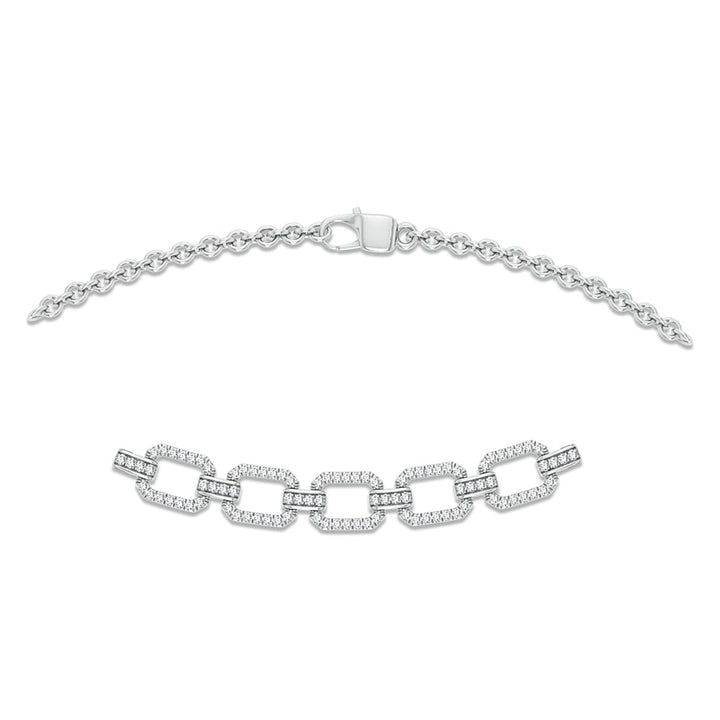 14K 1.00ct Diamond Necklace