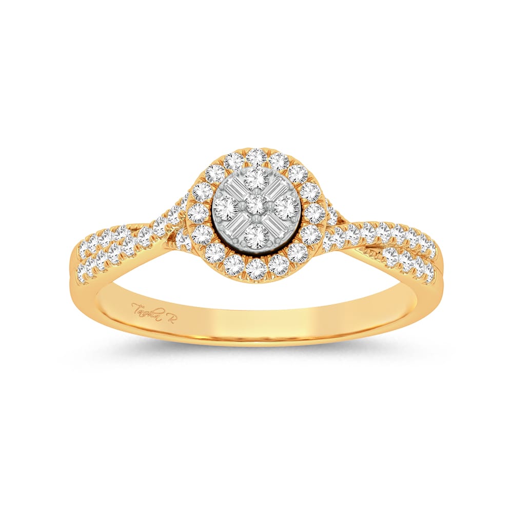 10K 0.25CT Diamond Ring