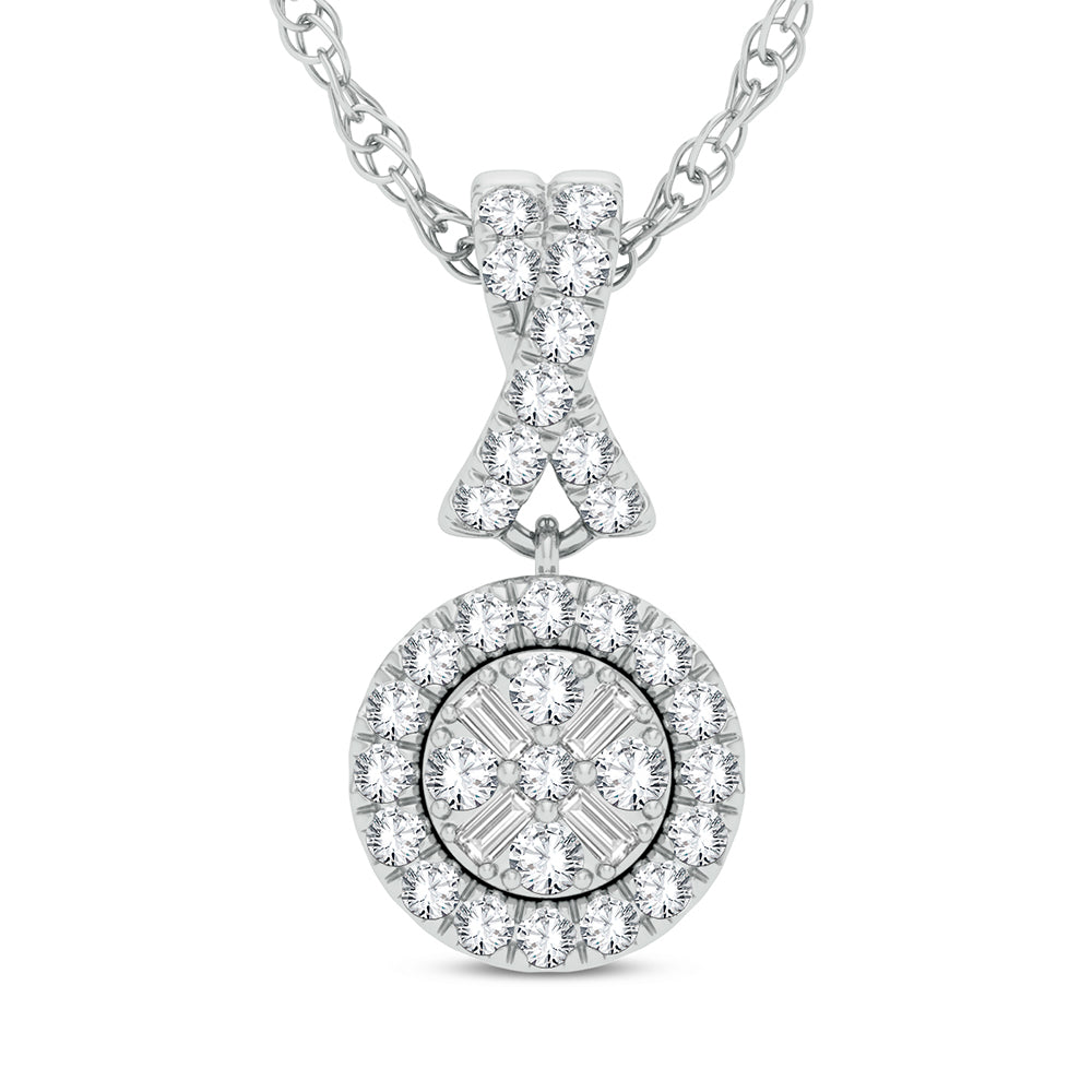 10K 0.20ct Diamond Pendant