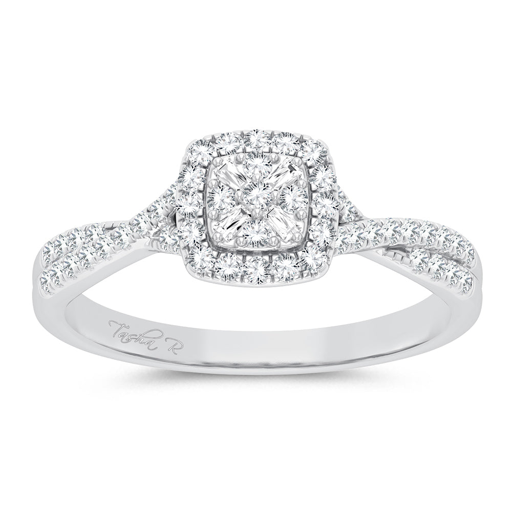 10K 0.25CT DIAMOND RING