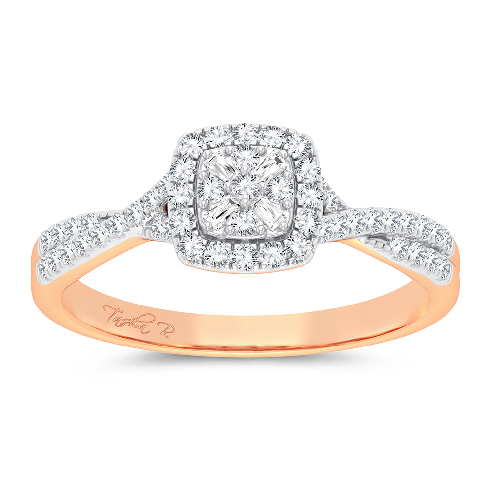 10K 0.25CT DIAMOND RING