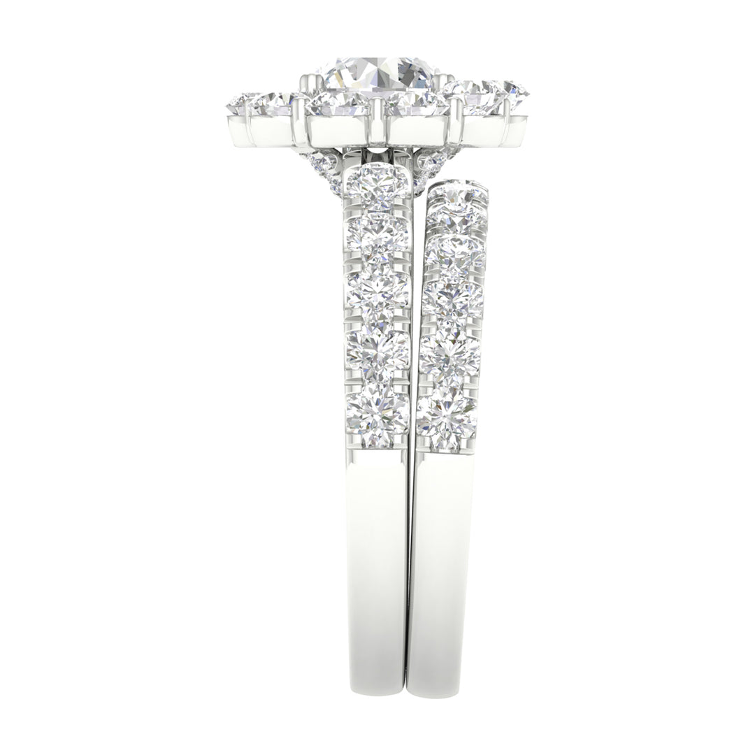 14K 3.00CT Lab Grown Bridal Ring