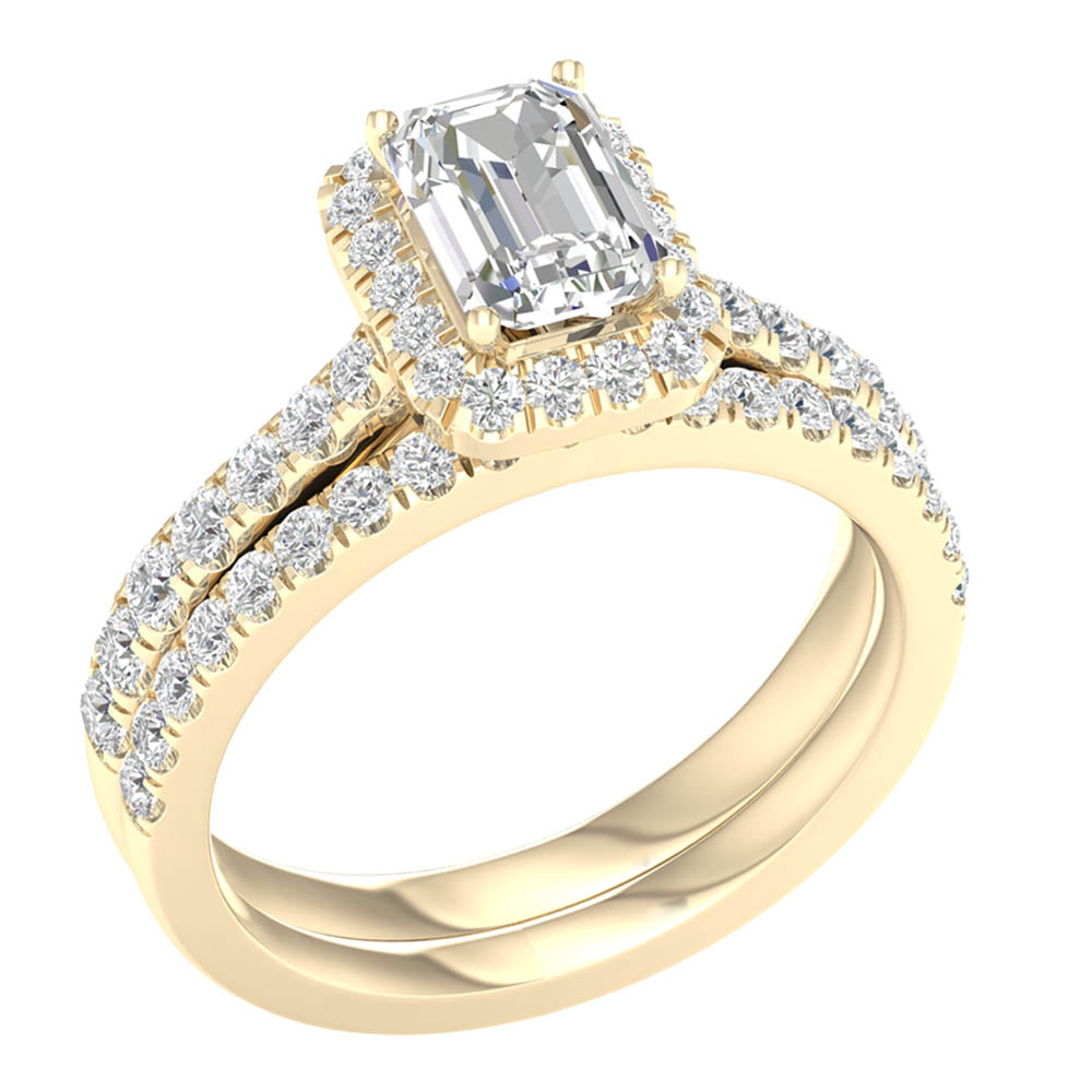 14K 2.25CT Lab Grown Bridal Ring