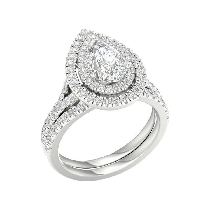 14K 2.25CT  Lab Grown Diamond Bridal Ring