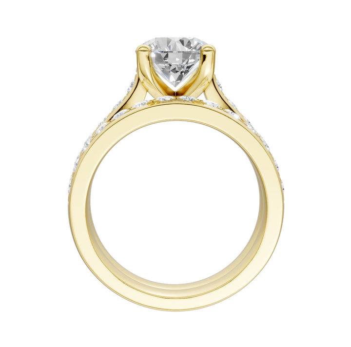 14K 3.00CT Lab Grown Diamond Bridal