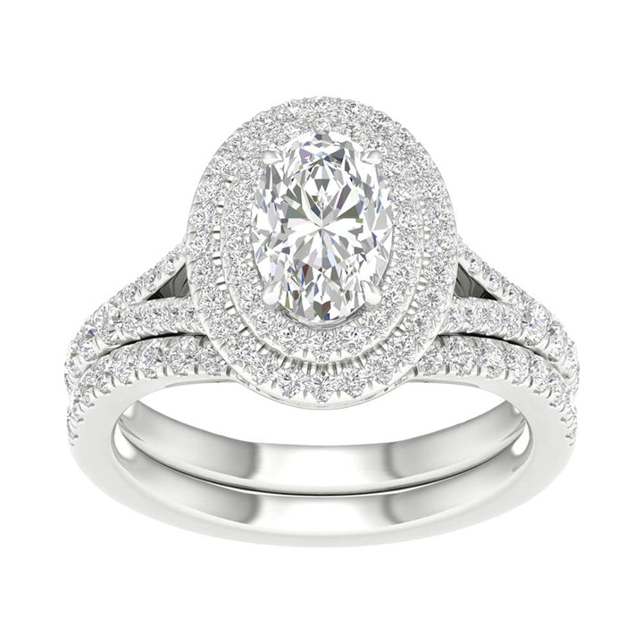 14K 2.25CT  Lab Grown Diamond Bridal Ring