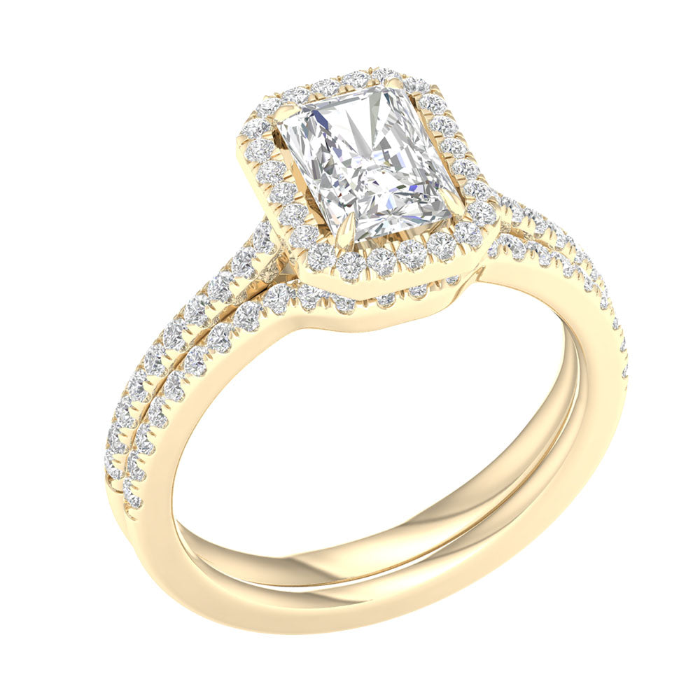 14K 1.95CT Diamond Bridal