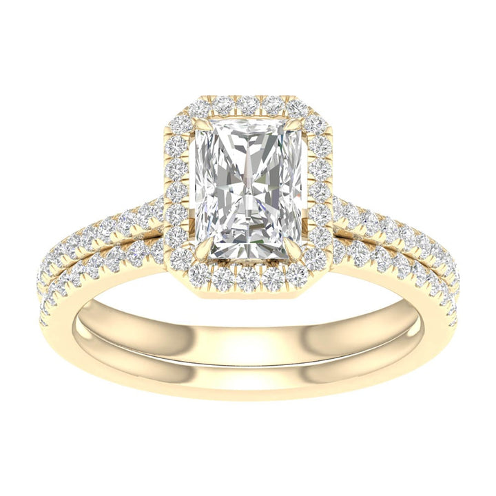 14K 1.65CT Lab Grown Bridal Ring