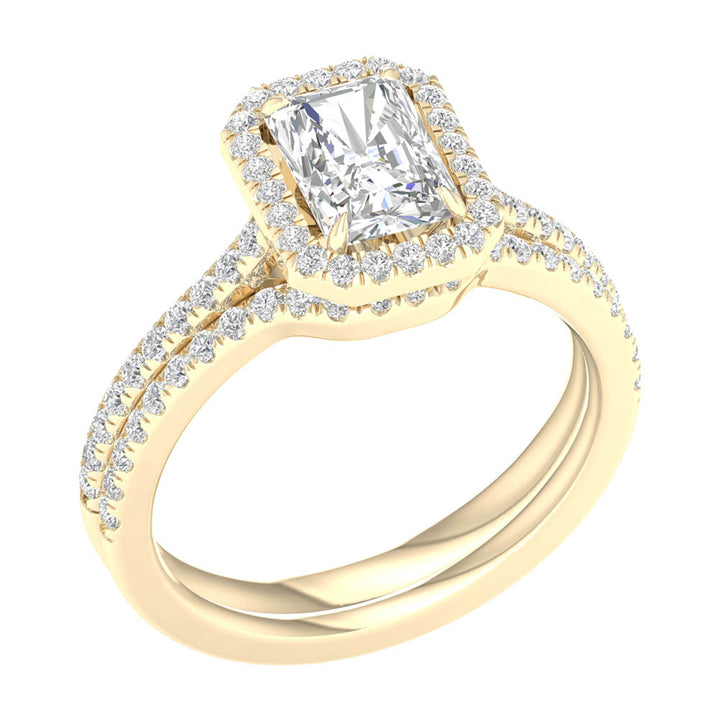 14K 1.65CT Lab Grown Bridal Ring