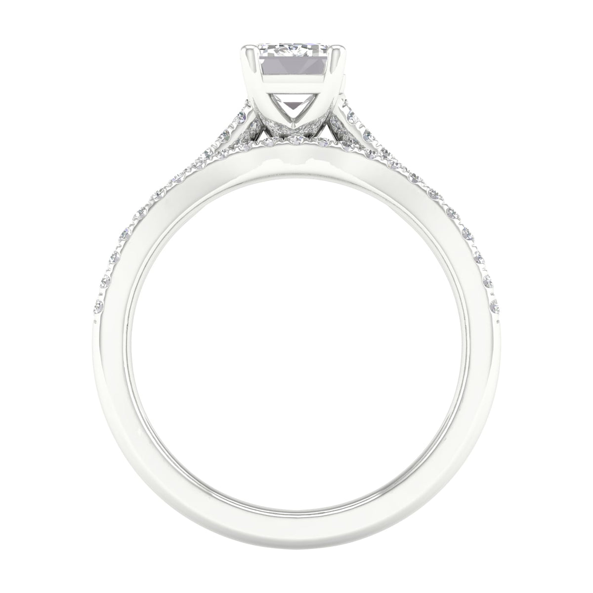 14K 1.40ct Lab Grown Diamond Bridal Set