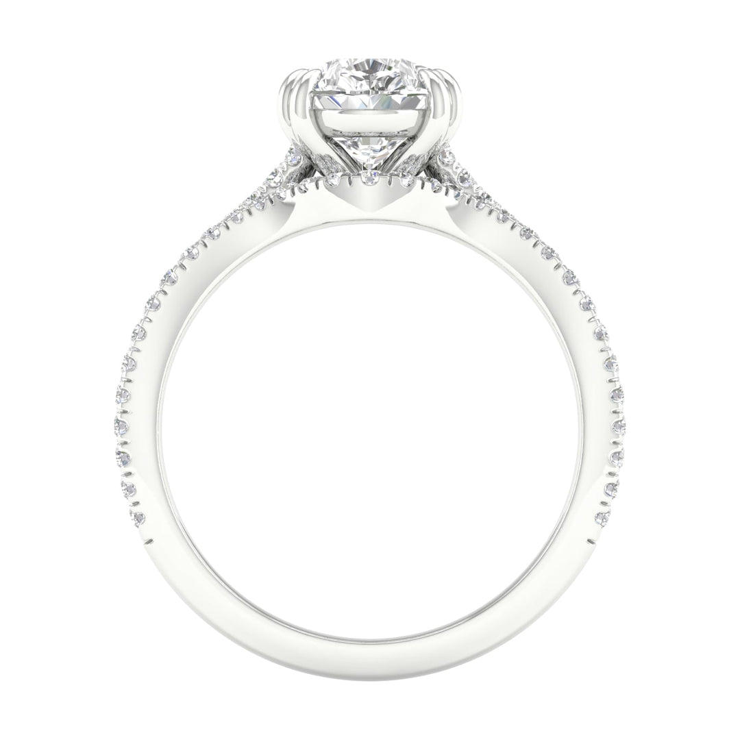 14K 2.50CT Certified Lab Grown Diamond Bridal
