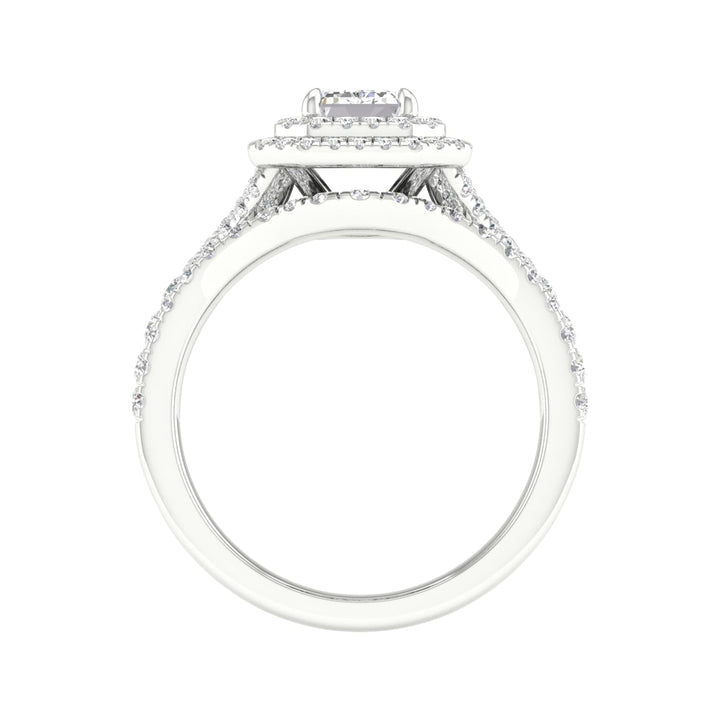 14K 1.75CT Certified Lab Grown Bridal Set