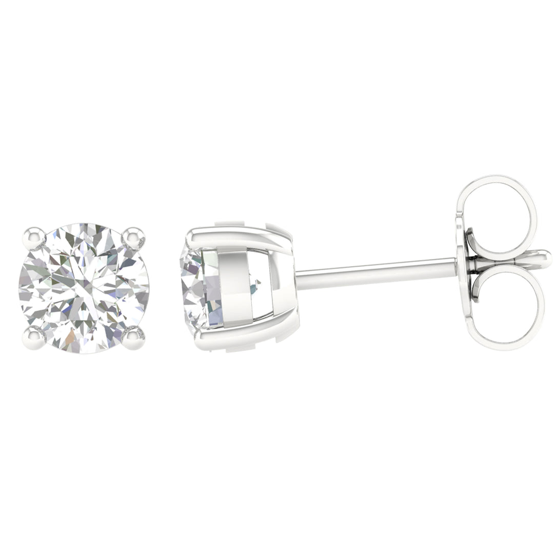 14K 1.00CT  Lab Grown  Earring