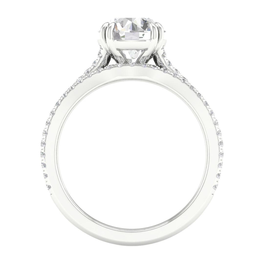 14K 2.50CT Lab Grown Bridal Ring