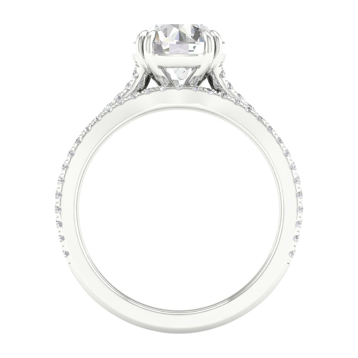 14K 2.50CT Lab Grown Bridal Ring