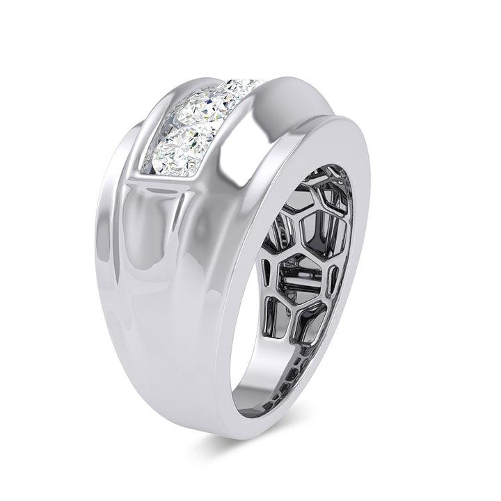 14K 2.00CT Lab Grown Diamond Men&apos;s Ring