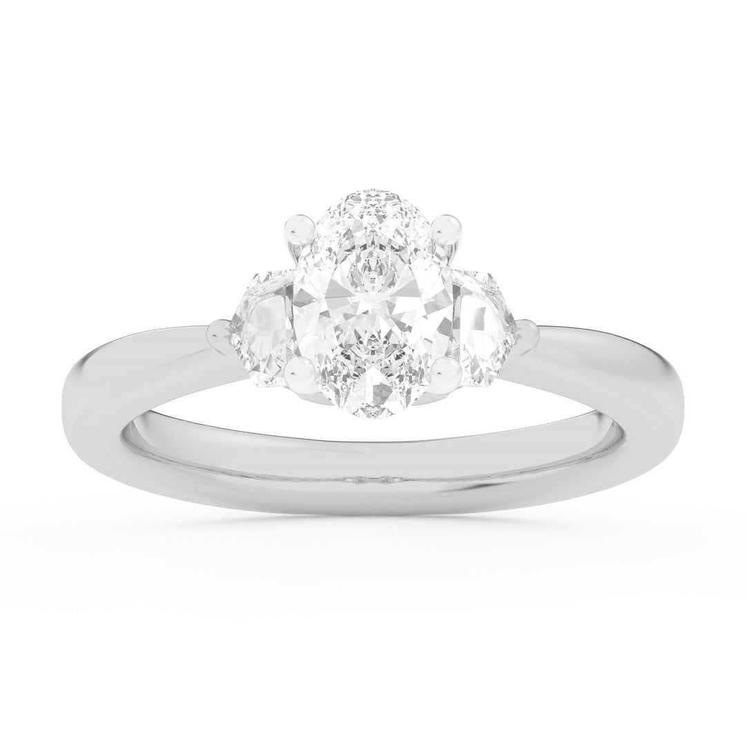 14K 1.29CT Certified Lab Grown Diamond Ring (  Certified )