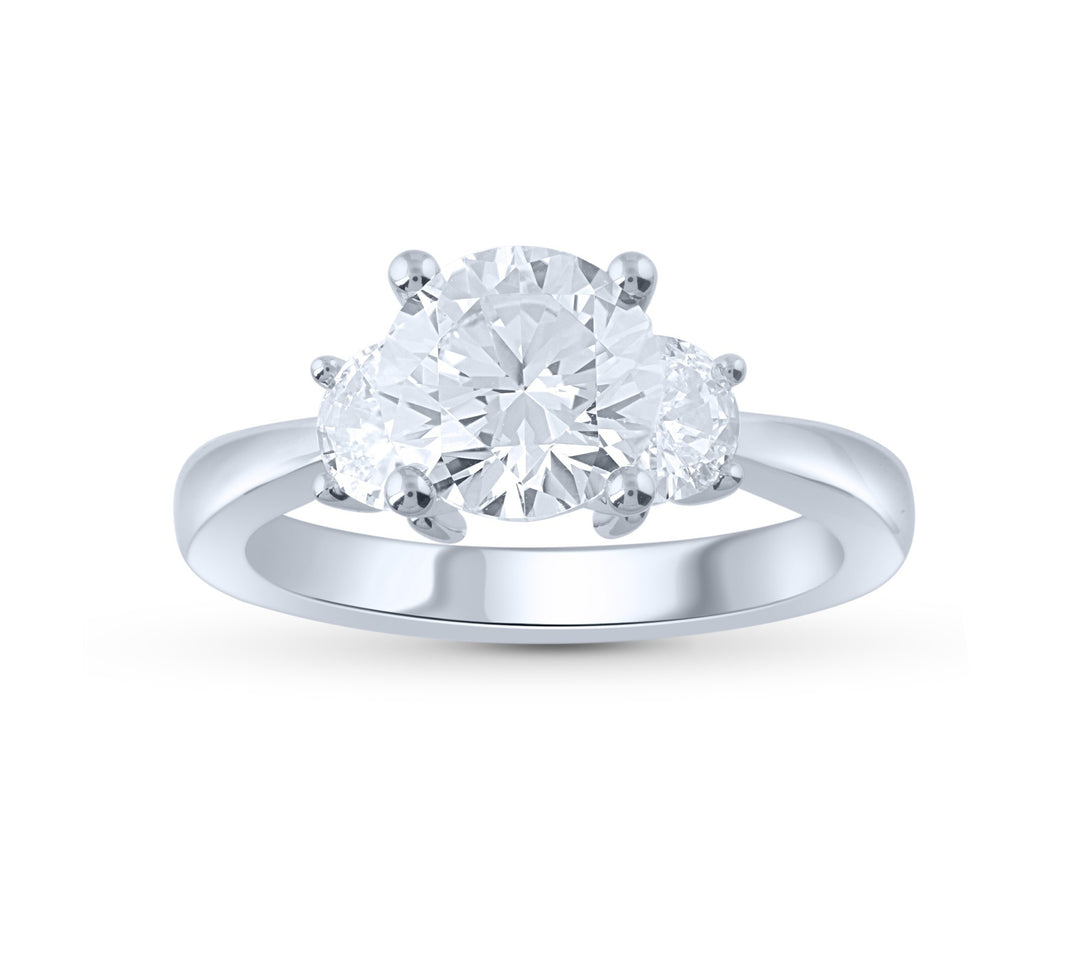 14K 2.38CT Certified Lab Grown Diamond Ring