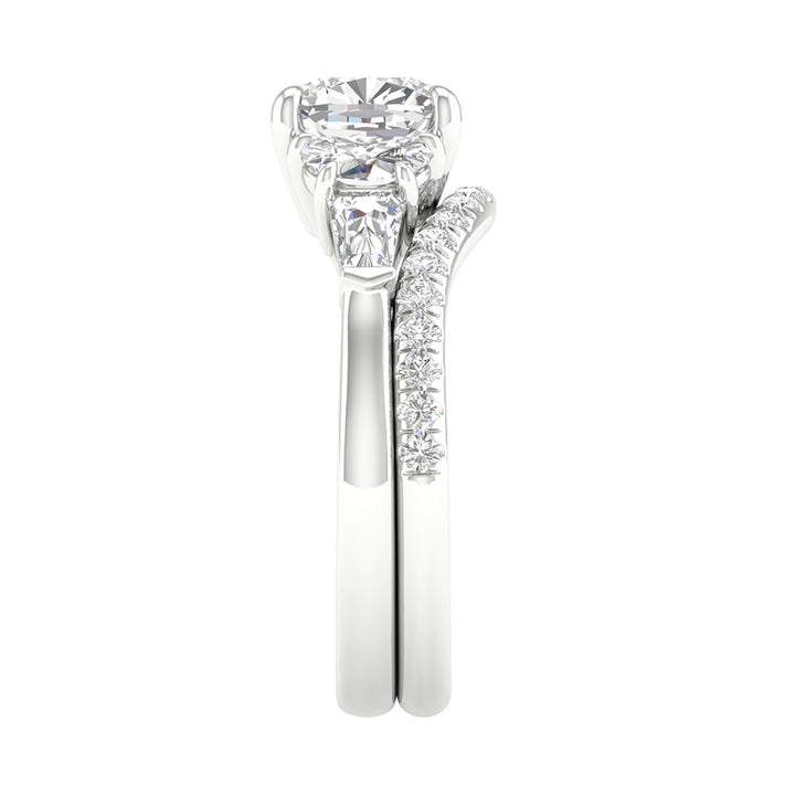 14K 2.93CT Lab Grown Engagement Ring