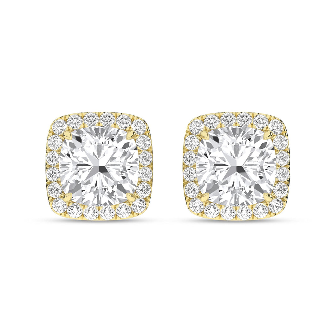 14K 2.25ct Certified Lab Grown Diamond Earrings