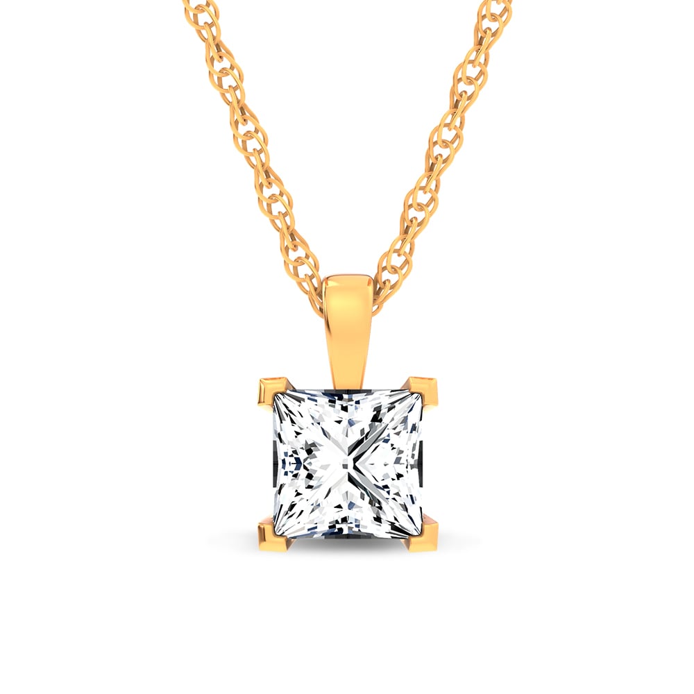14K 1.00CT Certified Lab Grown PENDANT