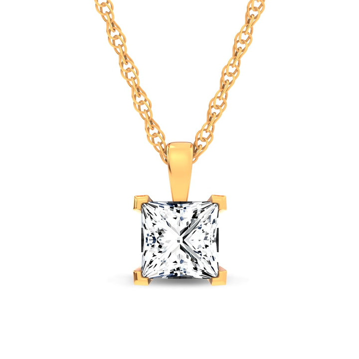 14K 1.00CT Certified Lab Grown PENDANT