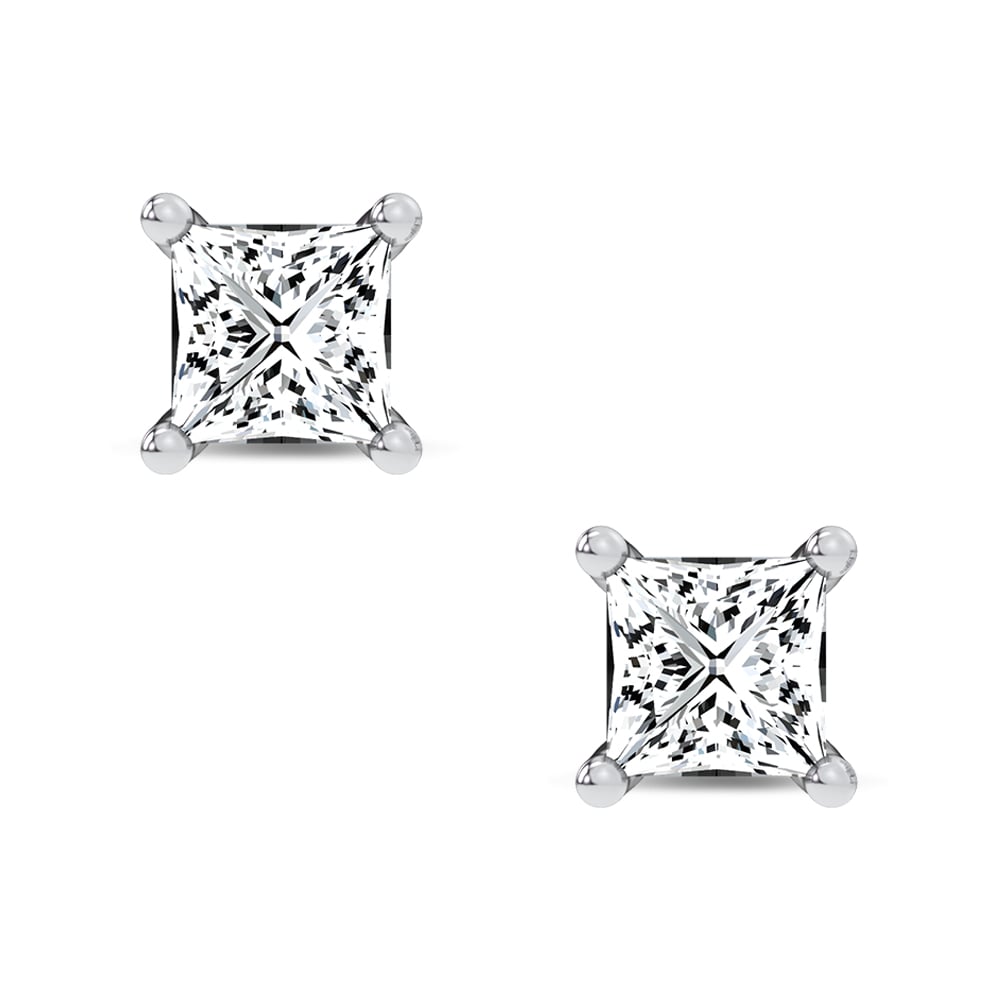14K 0.50CT LAB DIAMOND EARRING