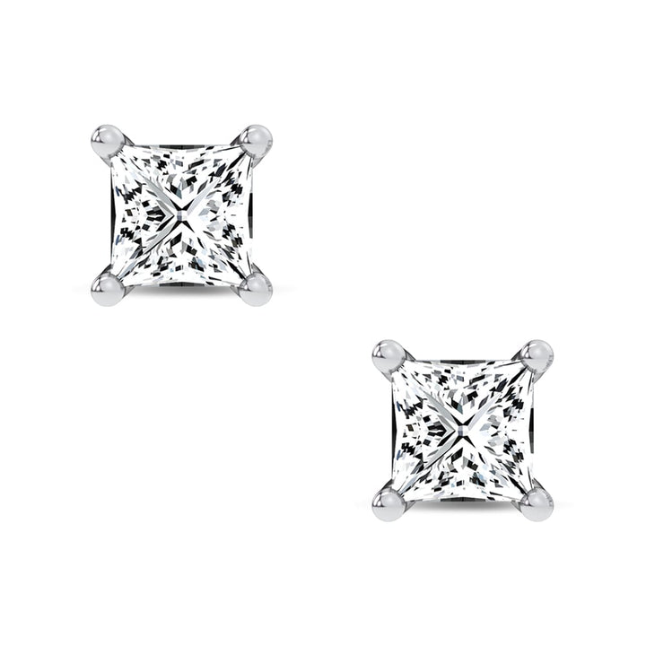 14K 0.50CT LAB DIAMOND EARRING