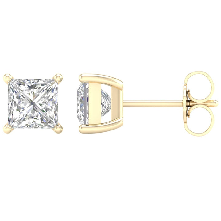14K 1.00CT Certified Lab Grown Diamond Earrings