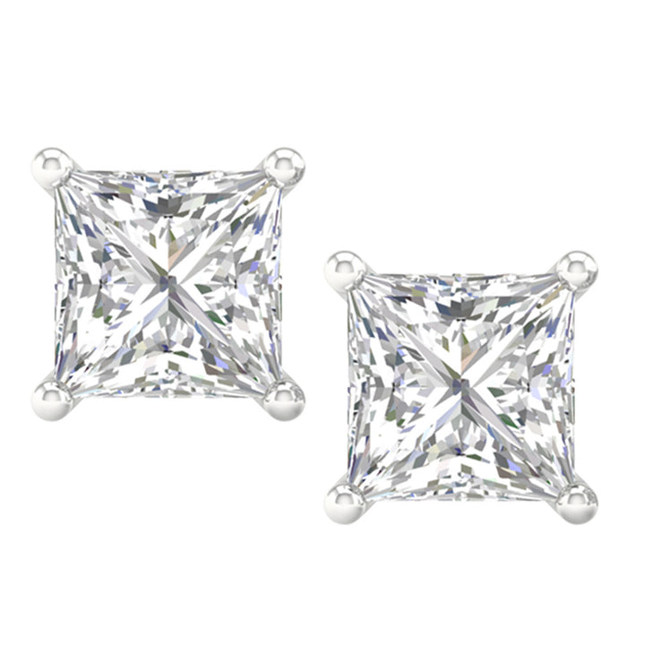 14K 3.00ct Lab Grown Studs