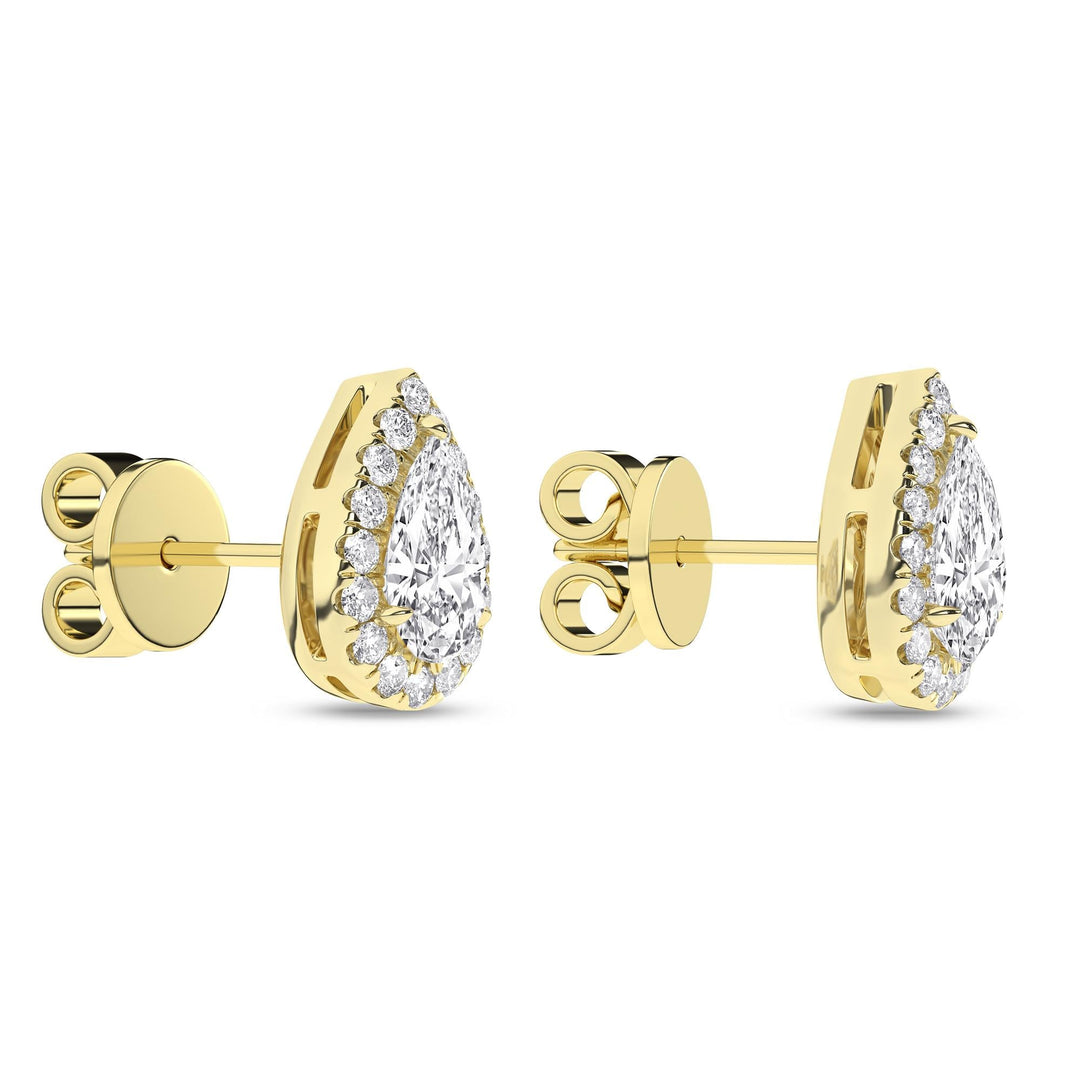 14K 2.25ct Certified Lab Grown Diamond Earrings