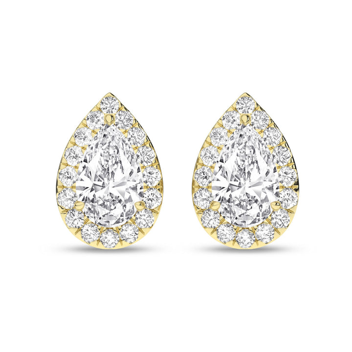 14K 2.25ct Certified Lab Grown Diamond Earrings