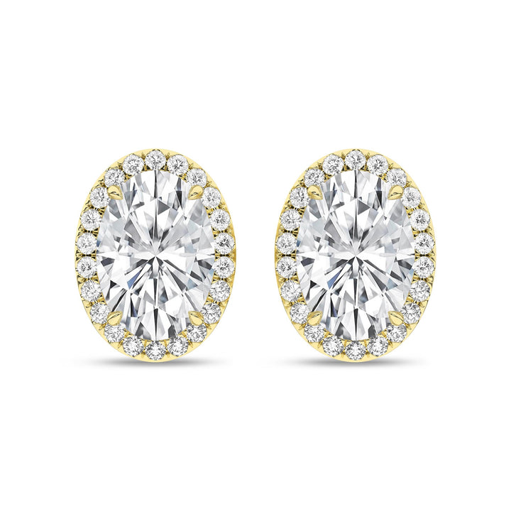 14K 2.25ct Certified Lab Grown Diamond Earrings