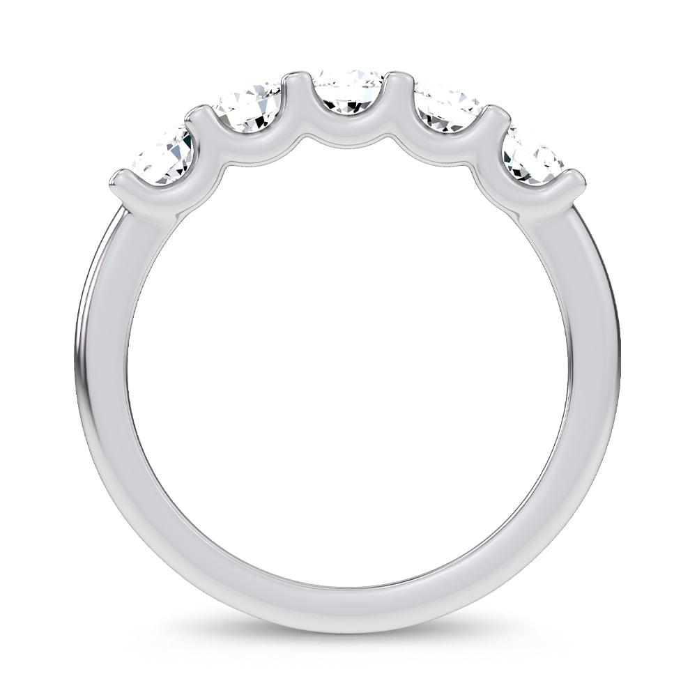 10K 1.00CT Lab Grown Ladies Band